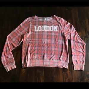 Plaid London sweater
